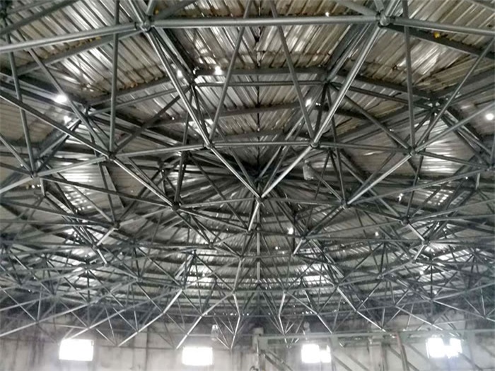 林州洗煤厂蓄水池网架